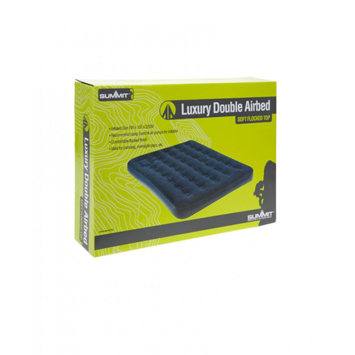 Матрац надувний Summit Double Flocked Airbed 