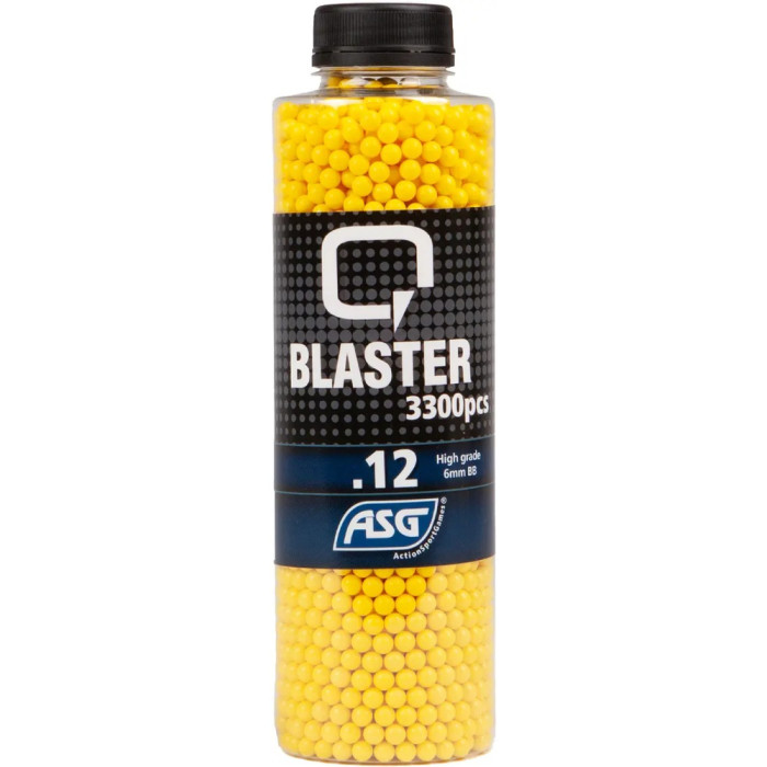 Страйкбольні кульки ASG Q Blaster Yellow 6 мм 0,12 г 3300 шт 