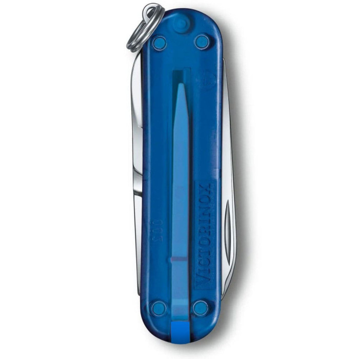Ніж Victorinox Classic SD Ukraine 58мм/7функ/жовт.прозор-син.прозор 