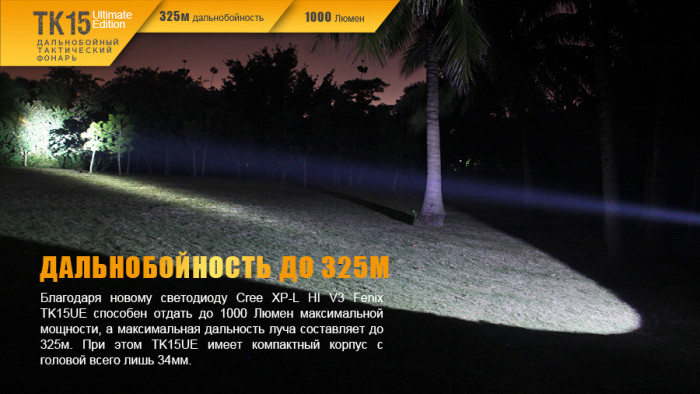 Ліхтар Fenix TK15UE CREE XP-L HI V3 LED Ultimate Edition + Multitool Fonarik 2020 акційний