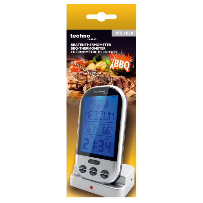 Термометр щуповий Technoline WS1050 Silver (WS1050) 