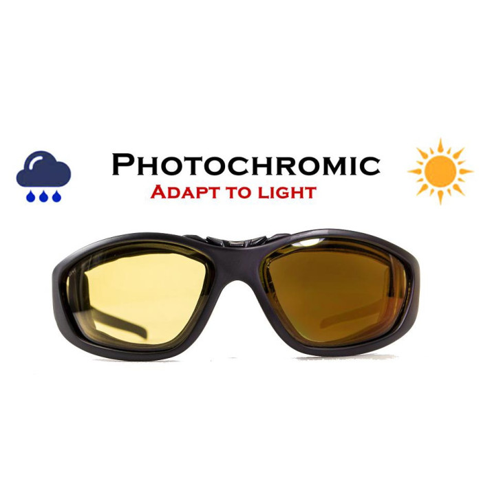 Окуляри Global Vision Freedom Photocromic (yellow) фотохромні Жовті 