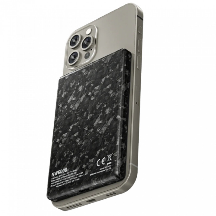 Бездротовий зовнішній зарядний пристрій Power Bank Nitecore NW5000 (QC 3.0, 5000mAh) 