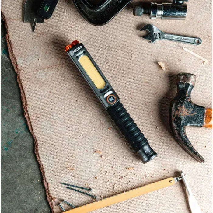 Ліхтар ручний Nebo Big Larry Pro Plus Card Box, 600 люмен (NB NE1033) 