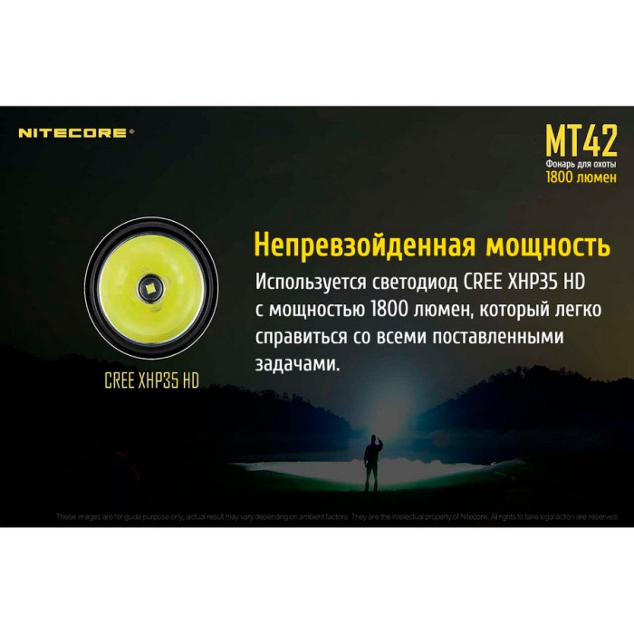 Ліхтар Nitecore MT42 