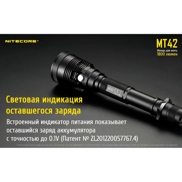 Ліхтар Nitecore MT42 