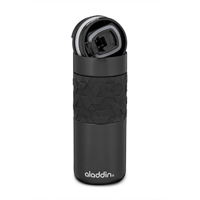 Термокружка Aladdin Easy-Grip 0.47 л матова чорна 