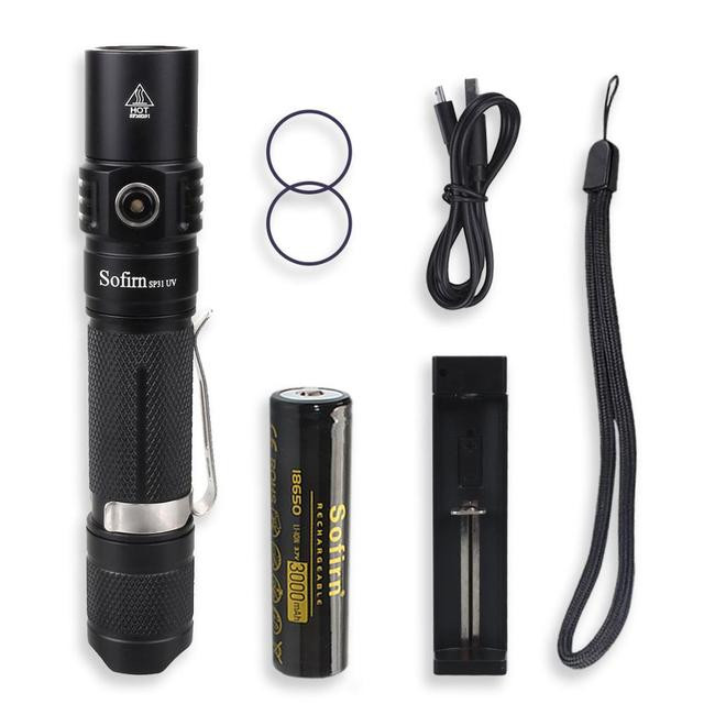 Ліхтар Sofirn SP31 UV 18650 