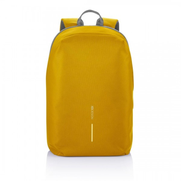 Рюкзак XD Design Bobby Soft жовтий, захист від крадіжок, порізів 