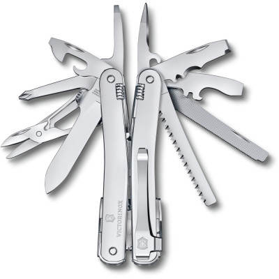 SWISSTOOL SPIRIT MX Clip 105мм/22функ /плоск/ножн/пила/напив/викрут (блістер)