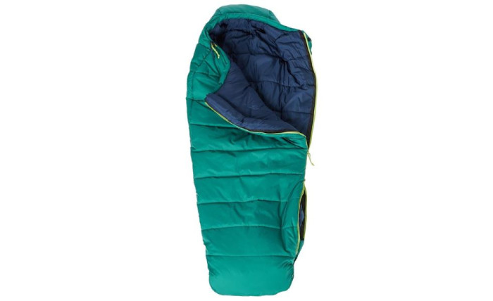Спальний мішок Deuter Starlight Pro колір 2322 alpinegreen-navy left лівий 