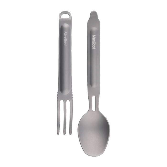 Набір ложка-вилка Nextool Outdoor Spoon Fork KT5525 Titan 