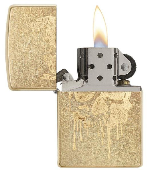 Запальничка Zippo 207g Grunge Skull 29401 