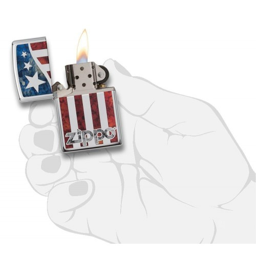 Запальничка Zippo Us Flag 29095 