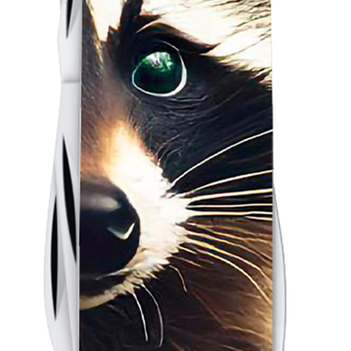 Складаний ніж Victorinox DELUXE TINKER ANIMAL Єнот 