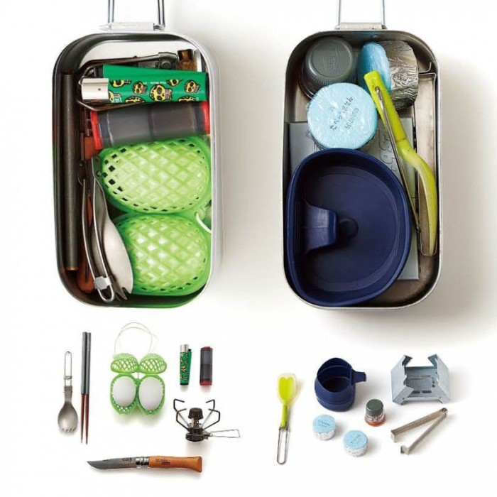 Ланчбокс Trangia Mess Tin 210 Small 0.75 л з чорною ручкою 