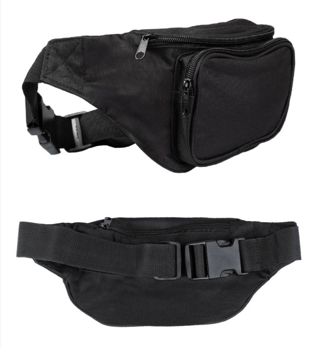 Сумка поясна Mil-Tec Fanny Pack Black Original 