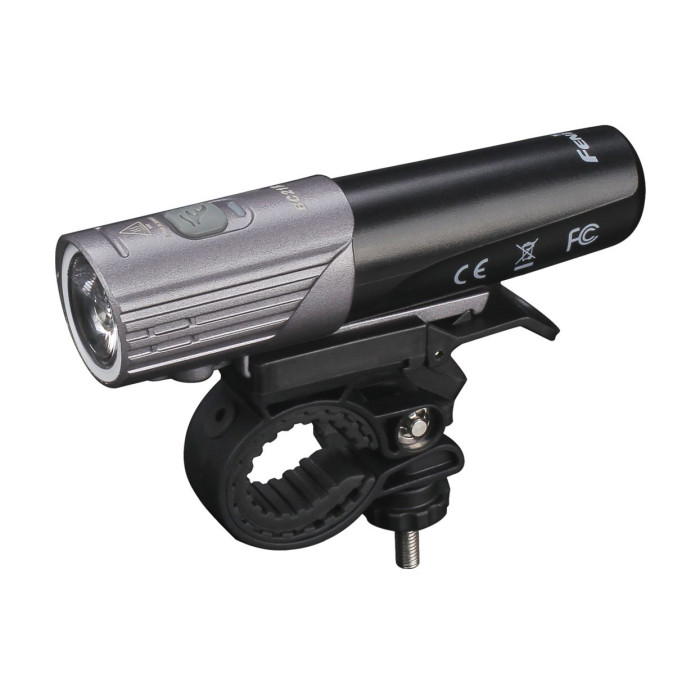 Велосипедний комплект фара Fenix BC21RV20 + шкарпетки Dexshell DS648GRY 