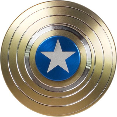Спіннер «КАПІТАН АМЕРИКА» ЗОЛОТО D-008