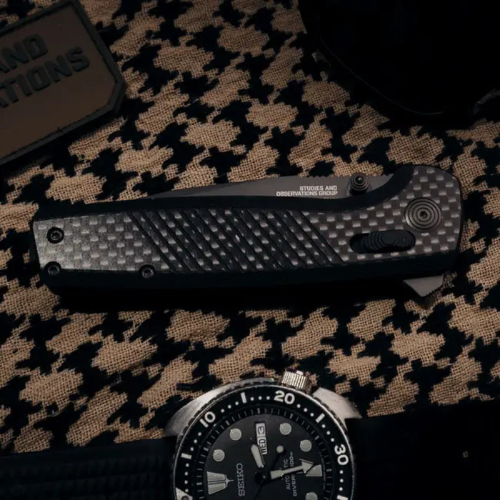 Ніж Terminus XR LTE Carbon/Graphite (SOG TM1032-BX) 