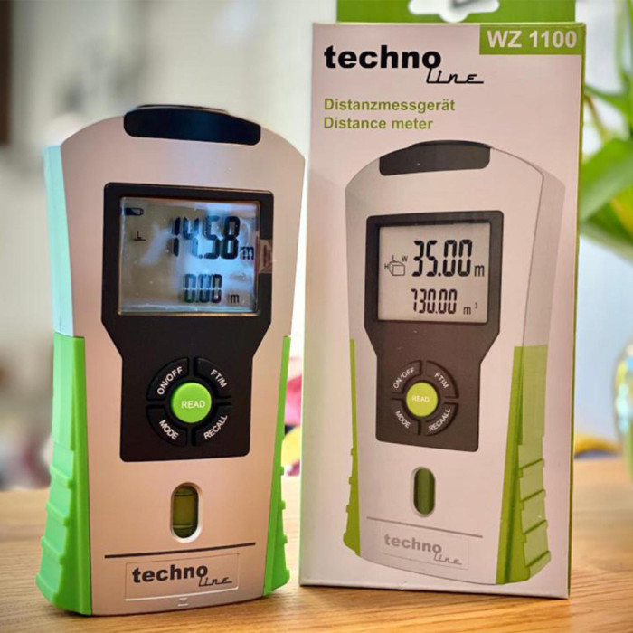 Ультразвуковий далекомір Technoline WZ1100 Silver/Green (WZ1100) 