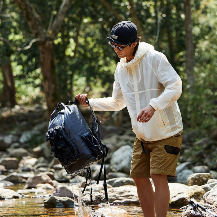 Рюкзак водонепроникний Naturehike CNH22BB003, 25 л, жовтий 