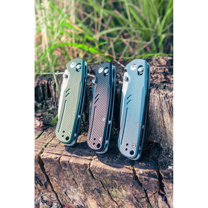 Ніж складаний Ganzo G771-GB зелений 