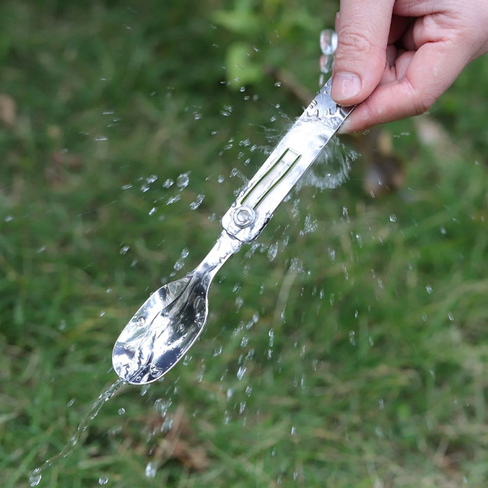 Набір столових приладів Roxon C2 2 in1 (ложка, виделка), нержавіюча сталь 