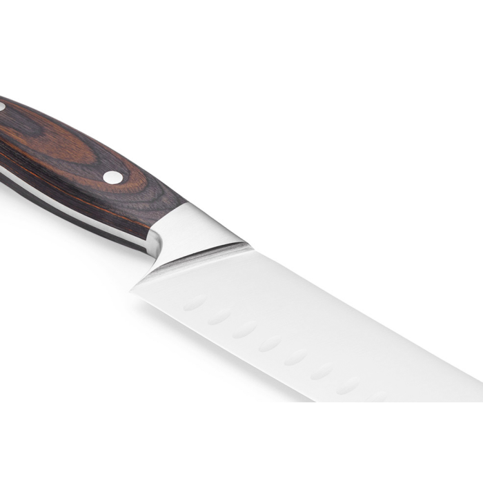 Кухонний ніж Сантоку Grossman 369 WD - WORMWOOD 