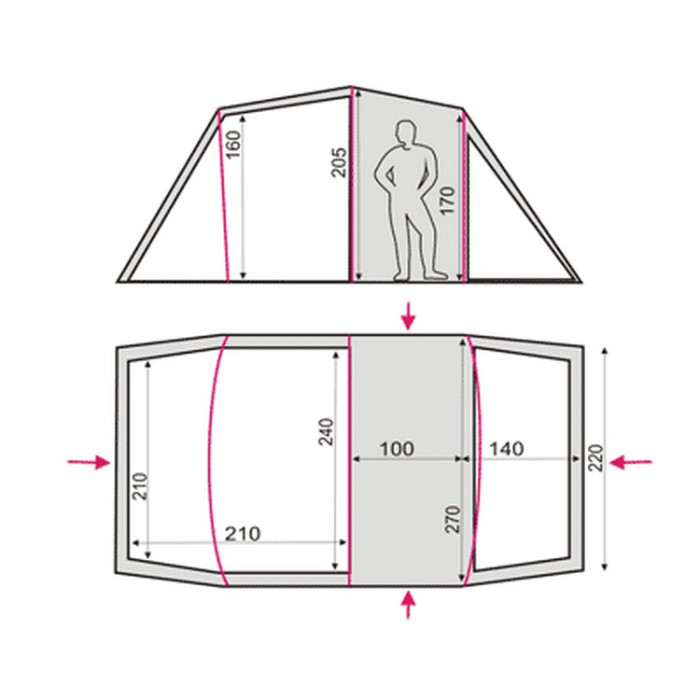 Намет Terra Incognita Family 5 
