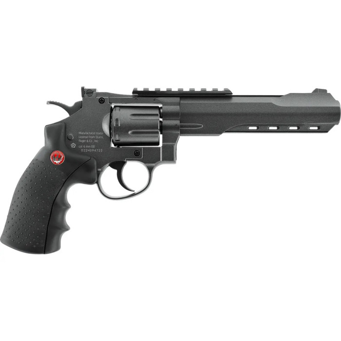 Пневматичний страйкбольний револьвер Umarex Ruger Super Hawk 6" кал. 6мм. CO2 