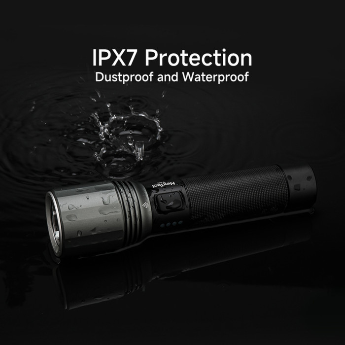 Ліхтар ручний NexTool Flashlight T10, 2000 лм, алюмінієвий корпус 