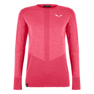 Термофутболка жіноча Salewa ZEBRU RESPONSIVE L/S ТЕЕ  - рожева, 46/40