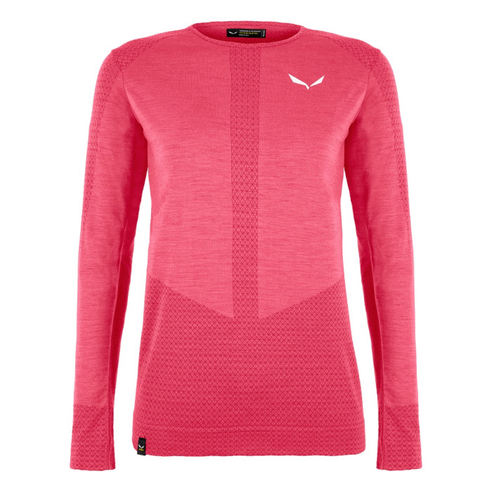 Термофутболка жіноча Salewa ZEBRU RESPONSIVE L/S ТЕЕ  - рожева, 46/40 