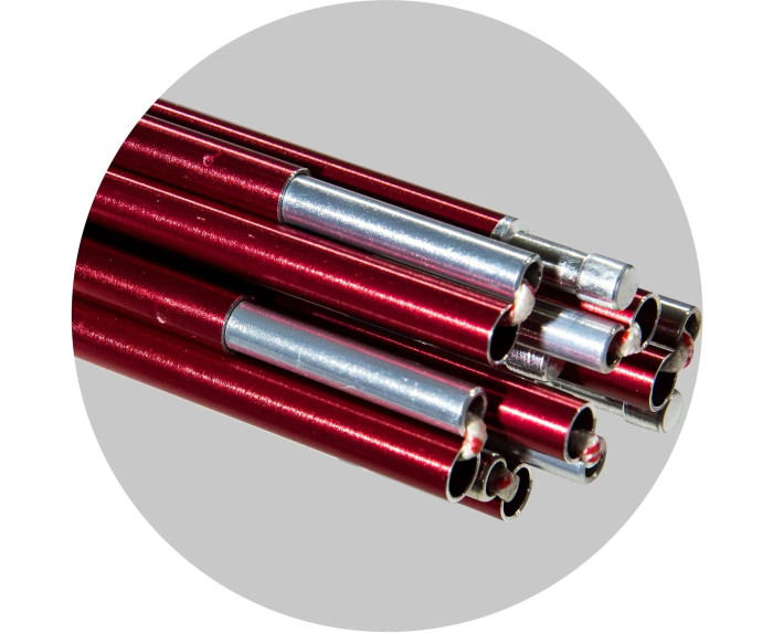 Намет High Peak Woodpecker 3 LW-зелена/червона (10195) 