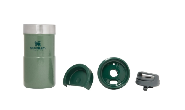 Термочашка Stanley Classic Never Leak-темно-зелена - 0.25 л. 