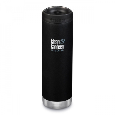 Термокружка Klean Kanteen TKWide Cafe Cap 592 мл-Чорна