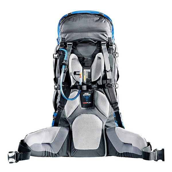 Рюкзак Deuter Aircontact SL, 60 + 10 л (+палиці LEKI anthracite-steel) 