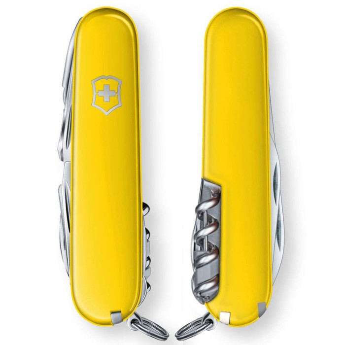 Ніж Victorinox Swisschamp 91мм/33функ/жовт 