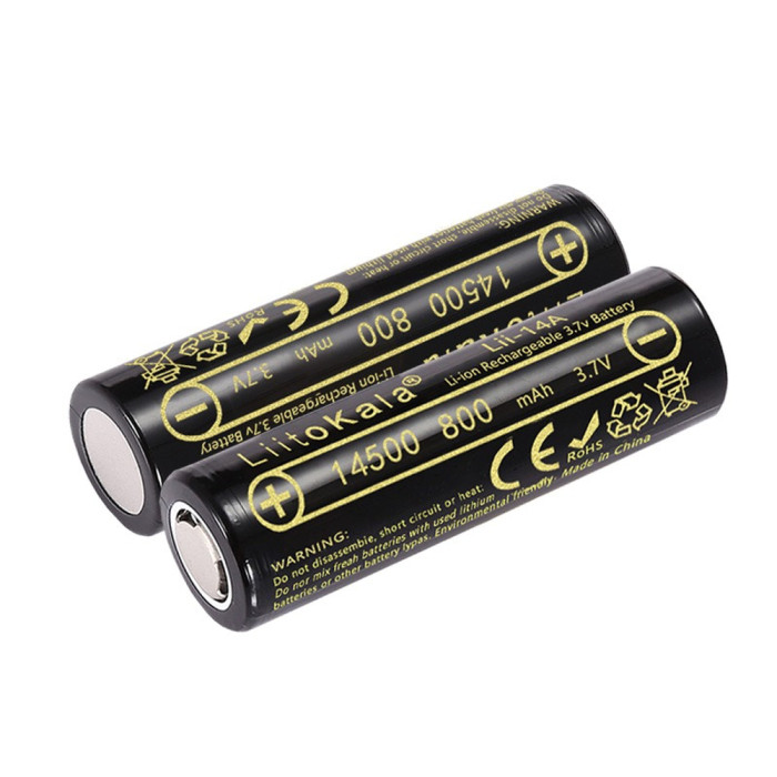 Акумулятор LiitoKala Lii-14A 14500 800mah battery 