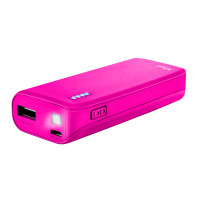 Портативна батарея Trust Primo, 4400 (рожевий)