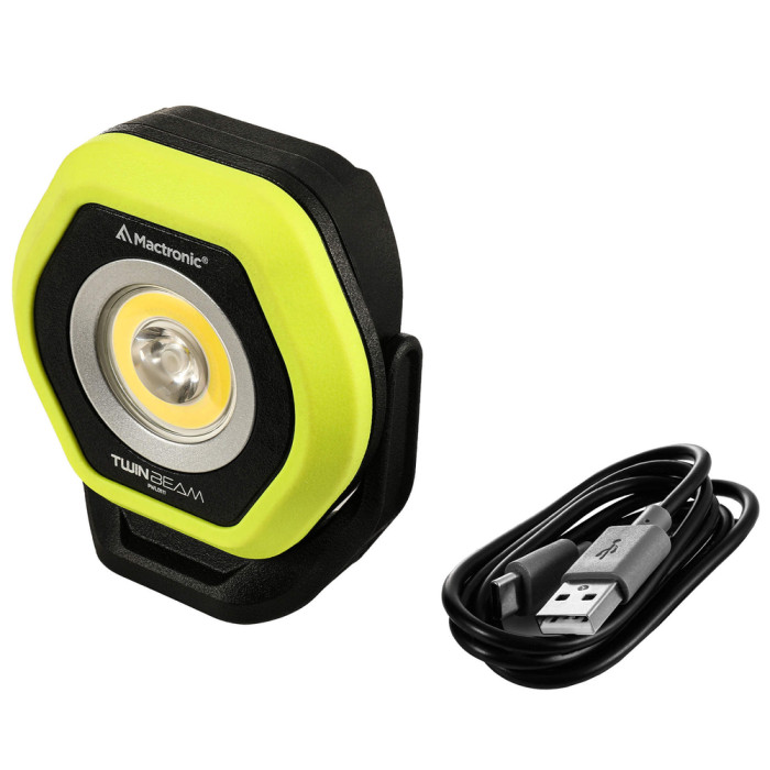 Ліхтар професійний Mactronic Twin Beam (700 Lm) 80 CRI Magnetic Recharg Type-C (PWL0111)