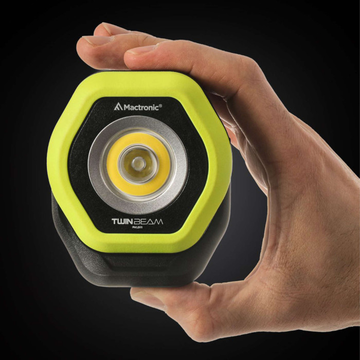 Ліхтар професійний Mactronic Twin Beam (700 Lm) 80 CRI Magnetic Recharg Type-C (PWL0111)