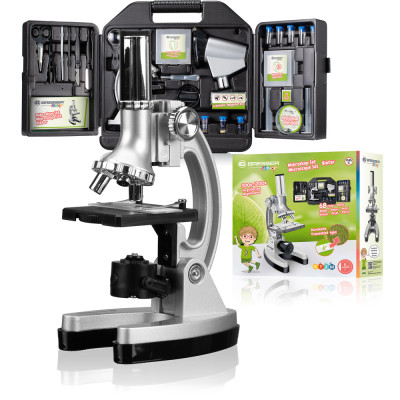 Мікроскоп Bresser Junior 300x-1200x з кейсом (8851000/14459) (914460)