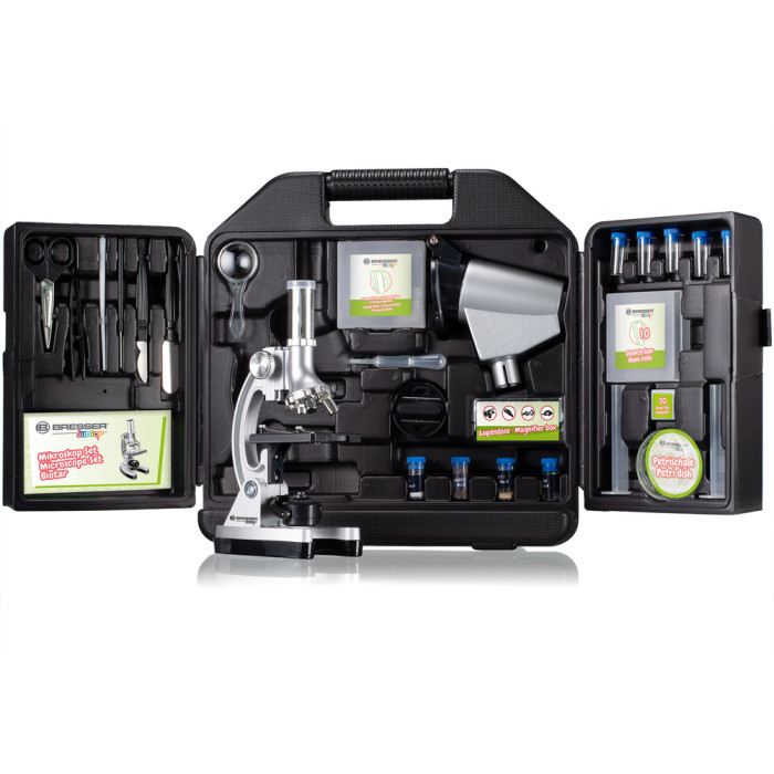 Мікроскоп Bresser Junior 300x-1200x з кейсом (8851000/14459) (914460)