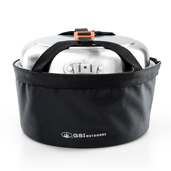 Набір посуду GSI Outdoors Glacier Stainless Camper 