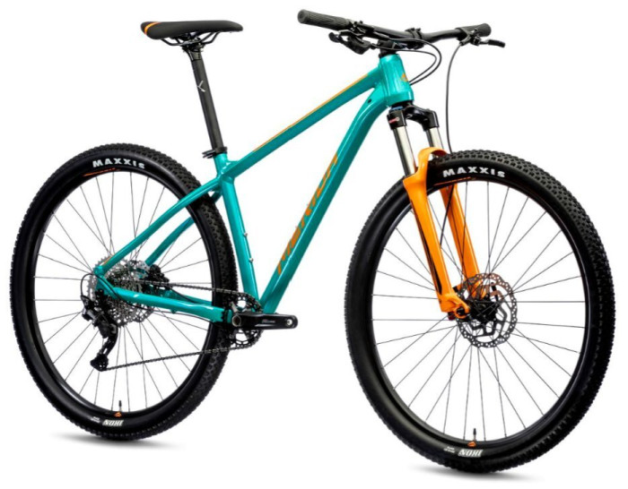 Велосипед Merida 2021 big.nine 200 s(14.5) teal-blue(orange) 