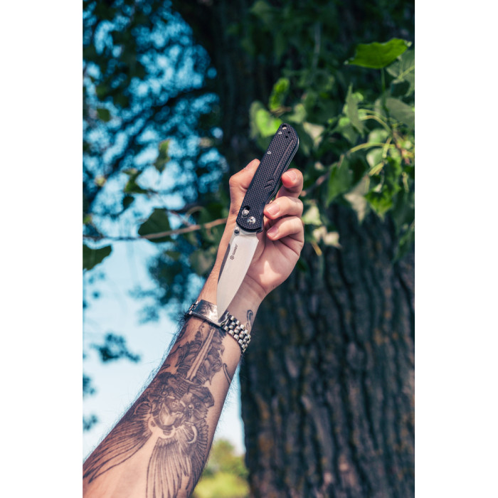 Ніж складаний Ganzo G771-GY сірий 