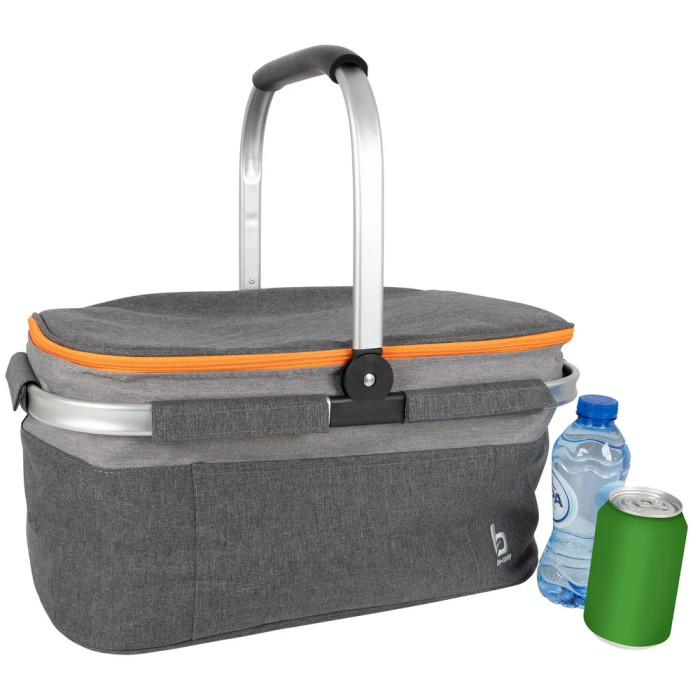 Термосумка Bo-Camp Cooler Basket 26 Liters Grey (6702978) 