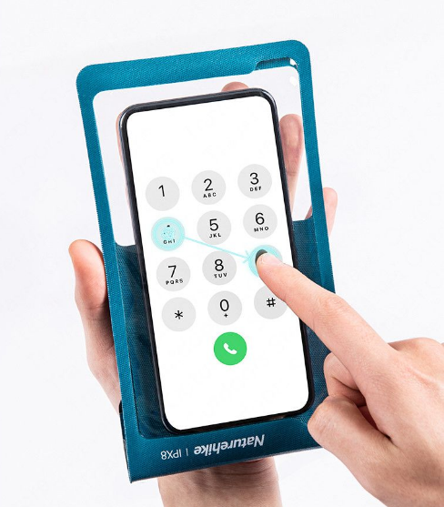 Гермочехол для смартфона 2020 IPX8 7 inch Naturehike NH20SM003 синій 